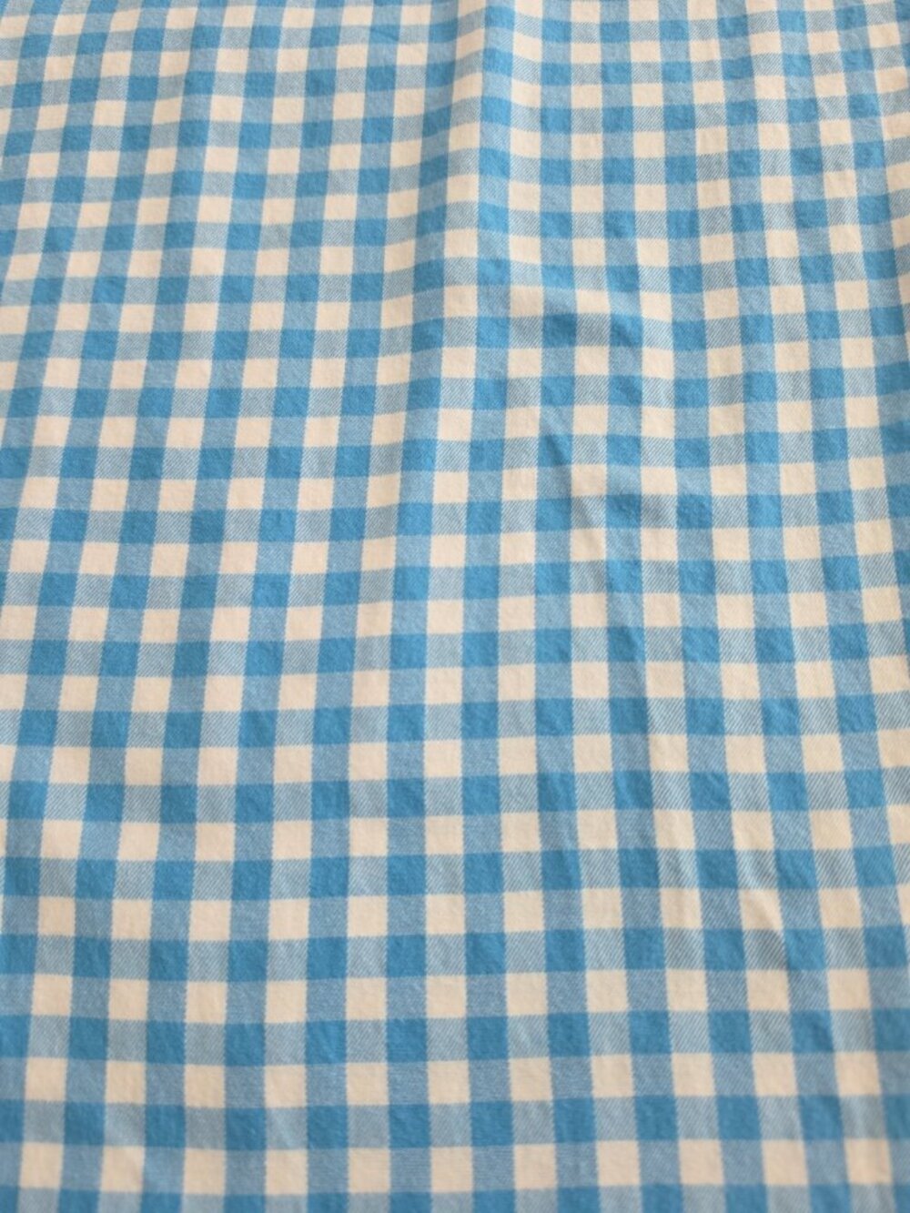 COLSIE Women's Blue/White Check  Woven Drawstring Pajama Pants M - Picture 5 of 10